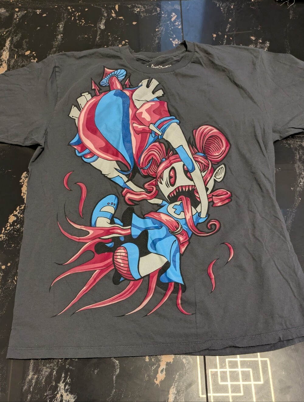 Vurt Graffiti Short Sleeve T-shirt Size Large